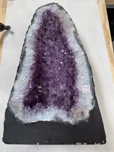 LARGE 44 POUND NATURAL CRYSTAL AMETHYST CATHEDRAL