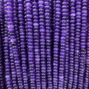 Best-selling 2x4mm premium optimized deep purple abacus beads in a flat round shape.Made from high-end, light-luxury materials, they perfectly blend fashion aesthetics with elegant style.They can be widely used in various DIY jewelry projects, suitable