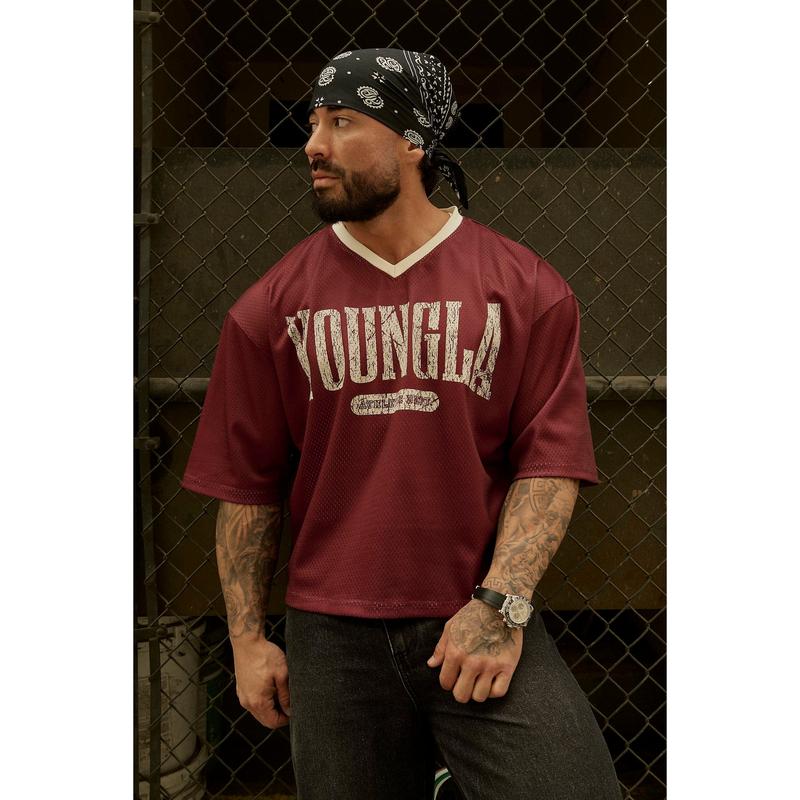 4187 - Varsity Football Cropped Jersey