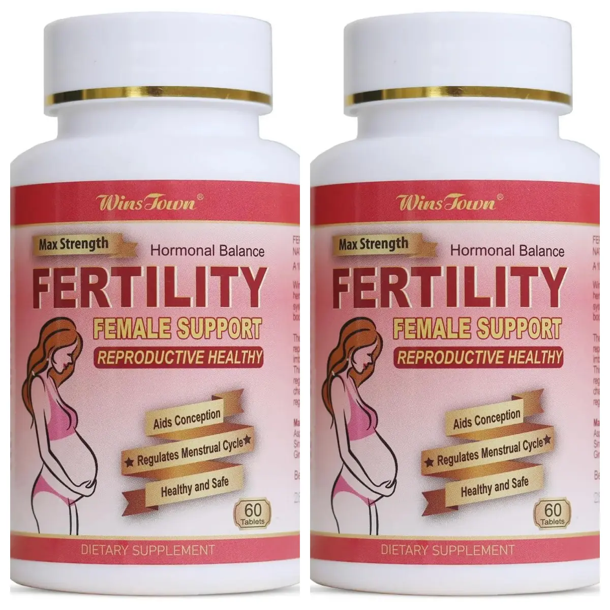 Winstown Fertility Support Tablets for Women (Preconception Vitamin Supplement) – 60 Tablets