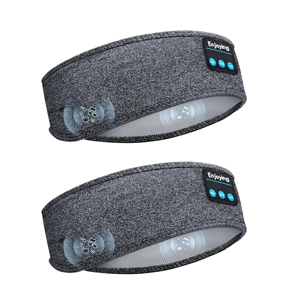 Wireless Sleep Headband Headphone - Ultra-Thin HD Stereo Speaker Electronic Audio Device, Unisex Earbud Alternative for Sleeping, Air Travel