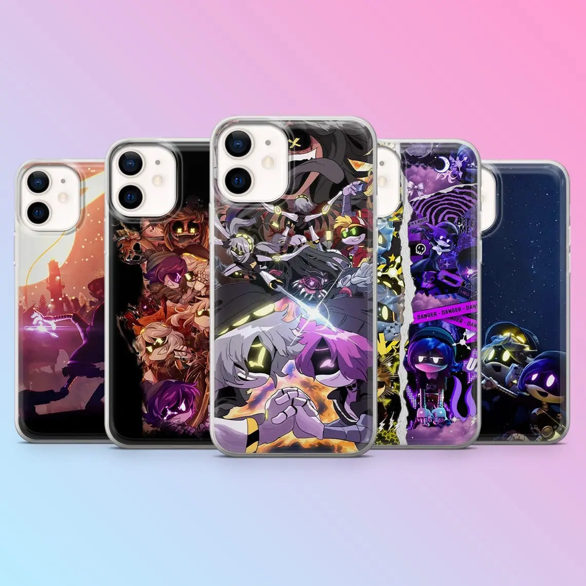 Murder Drones Phone Case Uzi Doorman Anime Cover for iPhone X, 11, 12, 13, 14, 15, 16, 17 & more – check our available sizes