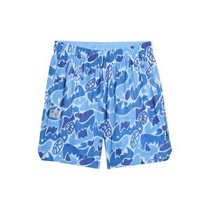 PUMA Mens Jaws Camo Graphic Shorts Casual Bottoms Casual - Blue