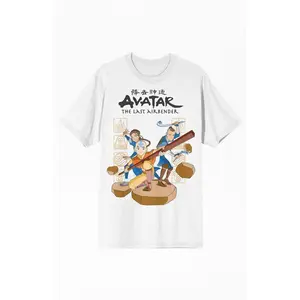 PacSun Men's Avatar The Last Airbender Anime T-Shirt - Multicolor