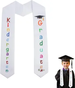 Kindergarten Preschool Graduation Stole, Unisex Kindergarten Preschool Graduation Sash Class of 2026 Graduation Gift vueuKiGE