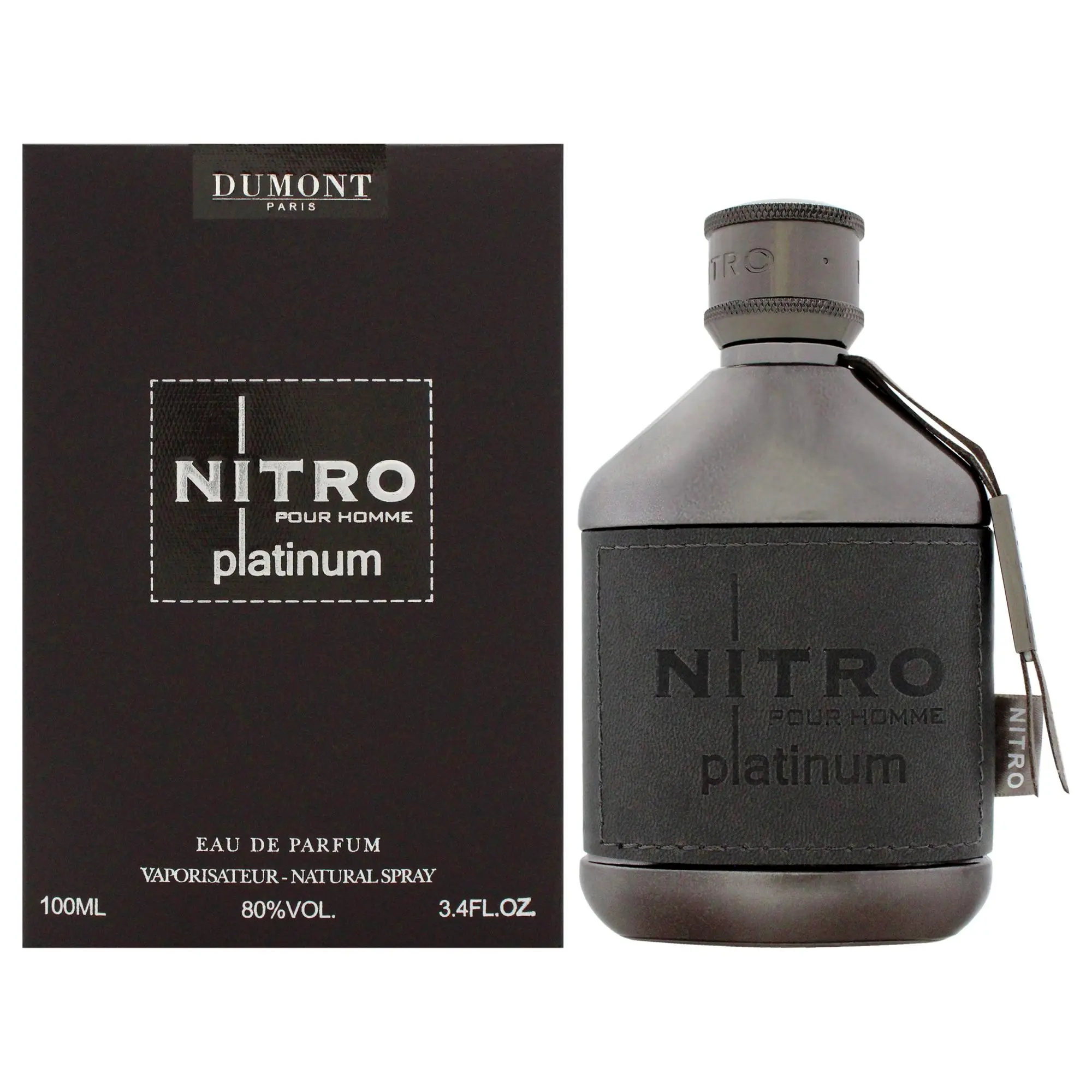 Nitro - Platinum by Dumont for Men - 3.4 oz EDP Spray