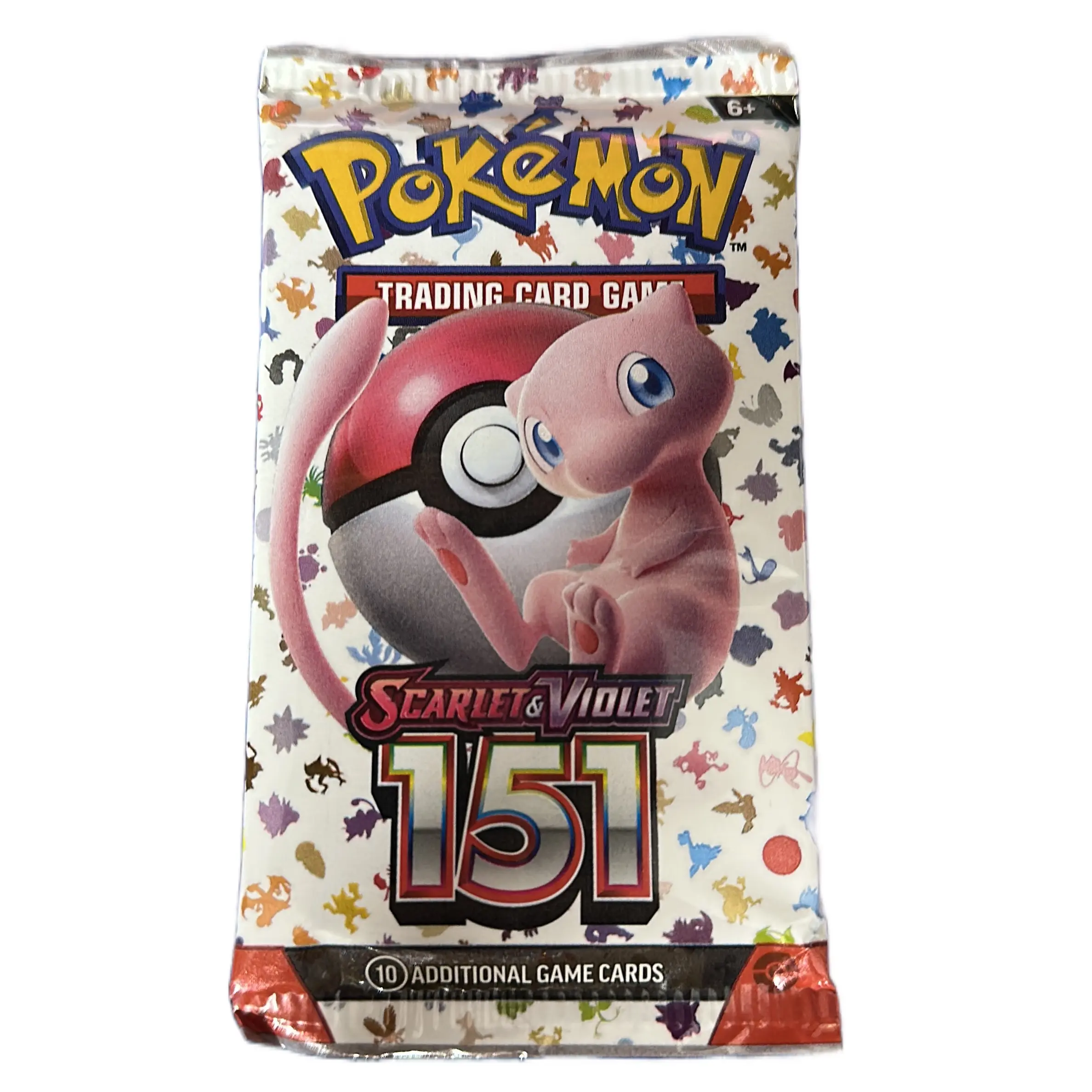 Pokémon Trading Card Game Scarlet & Violet 151 Single Pack Sealed with 10 Additional Game Cards