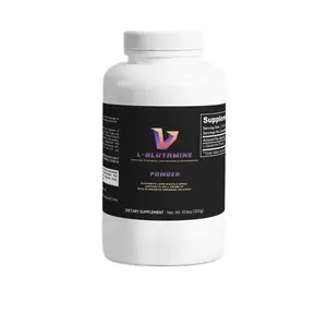 L-Glutamine Powder for Gut Health - Supplement for Lean Muscle Mass and Growth Hormone Release - Edible