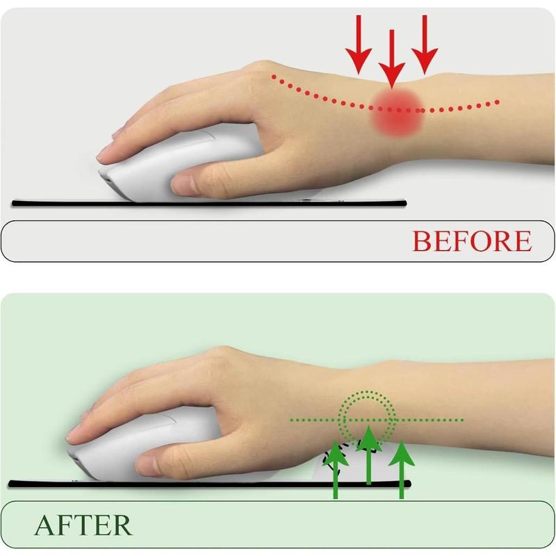 Ergonomic Cat Mouse Pad with Wrist Rest, Gaming Mouse Pad with Wrist Support, Funny Mouse Pad for Desk, Computer Mousepad with Non-Slip Pain Relief PU Base, Cute Office Desk Accessory Ergonomic Cat Mouse Pad with Wrist Rest, Gaming Mouse Pad with Wrist Support, Funny Mouse Pad for Desk, Computer Mousepad with Non-Slip Pain Relief PU Base, Cute Office Desk Accessory