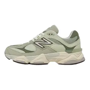 NEW BALANCE 9060 Olivine Sports Sneaker - Women's & Big Kid Outdoor Athletic Footwear