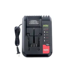 PCC692L 20V MAX Lithium   Portable  Battery Charger Replacement for Porter-Cable 20V Lithium Battery PCC685L PCC680L PCC681L Black Decker Lithium Battery LBXR20 LBX4020 and Power Tools