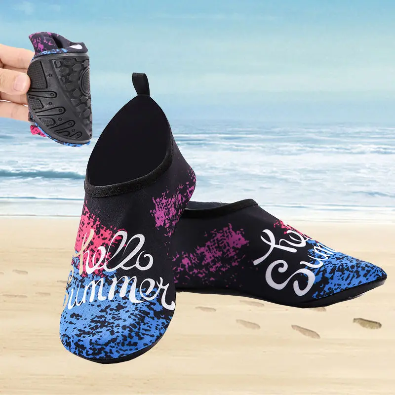 Beach shoes and socks snorkeling shoes diving equipment beach socks non-slip quick-drying swimming diving shoes