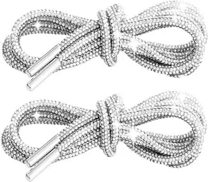 Bling Shoe Laces for Sneakers, Rhinestone Sparkle Shoe Laces