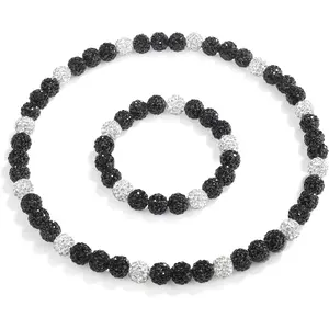 16/18in Baseball Necklace and 7.5in Bracelet Set Baseball Drip Accessories Gifts for Men Player Tean Lover