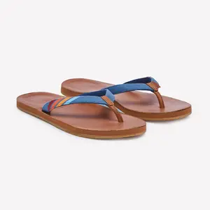 Del Mar Women's Twilight Flip Flop - Square Toe Summer Sandals in Plain Design with Coastal Colors for Poolside Style