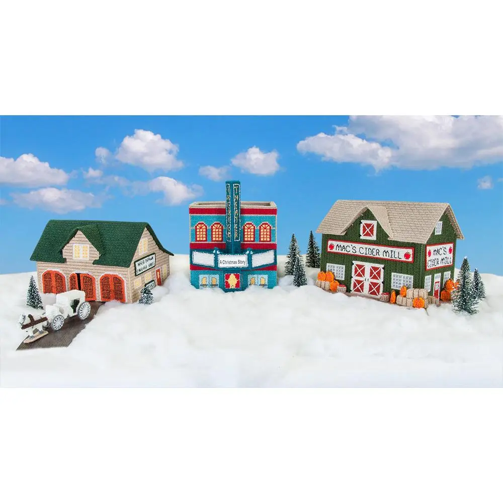 Plastic Canvas Village