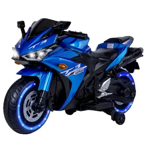 kids motorcycle 12V motorcycle for kids 3 4 5 6 years Boys Girls 12v7ah kids motorcycle ride on toy with Training Wheels manual throttle drive by hand Lighting wheels