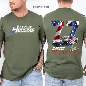 Hocevar 77 Racing 2026 T-Shirt – Viral Street Style Motorsport Fan Tee, Super Soft Unisex Race Day Shirt