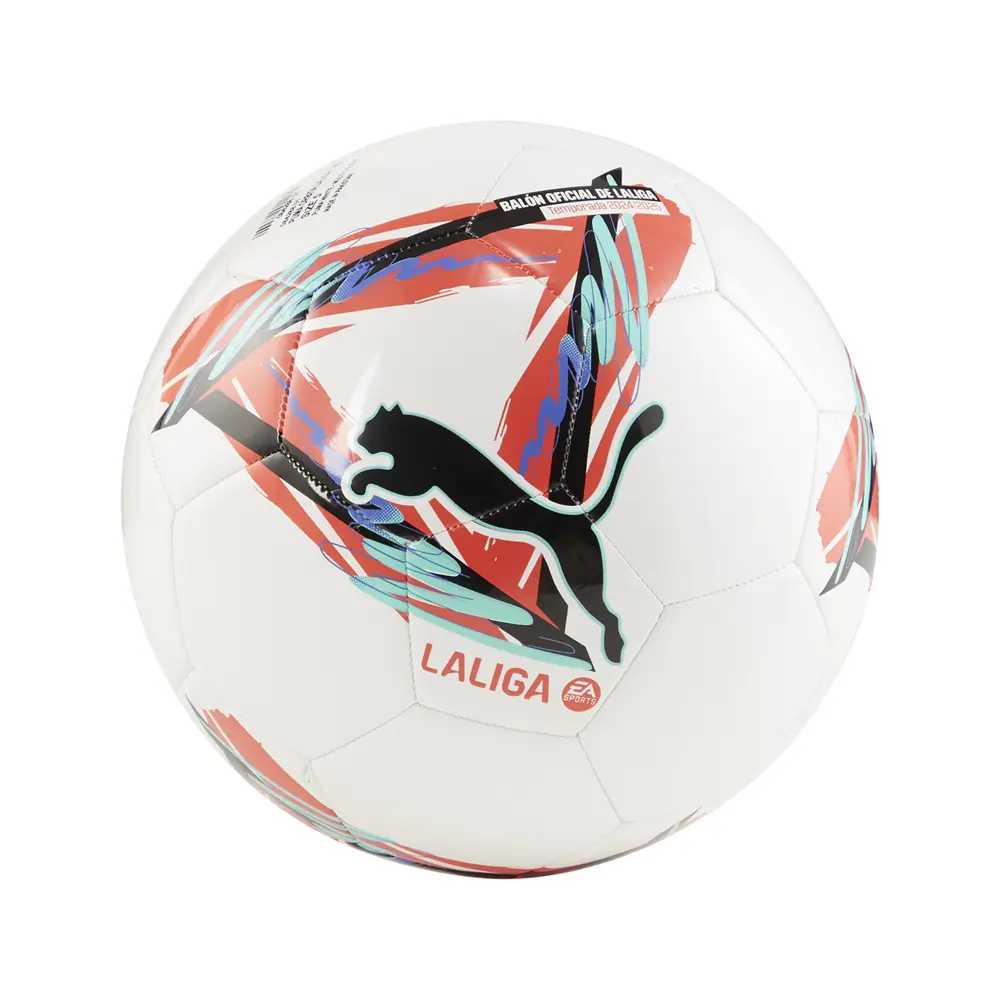 PUMA Mens Orbita Laliga 1 Ms Ball Casual - White PUMA Mens Orbita Laliga 1 Ms Ball Casual - White