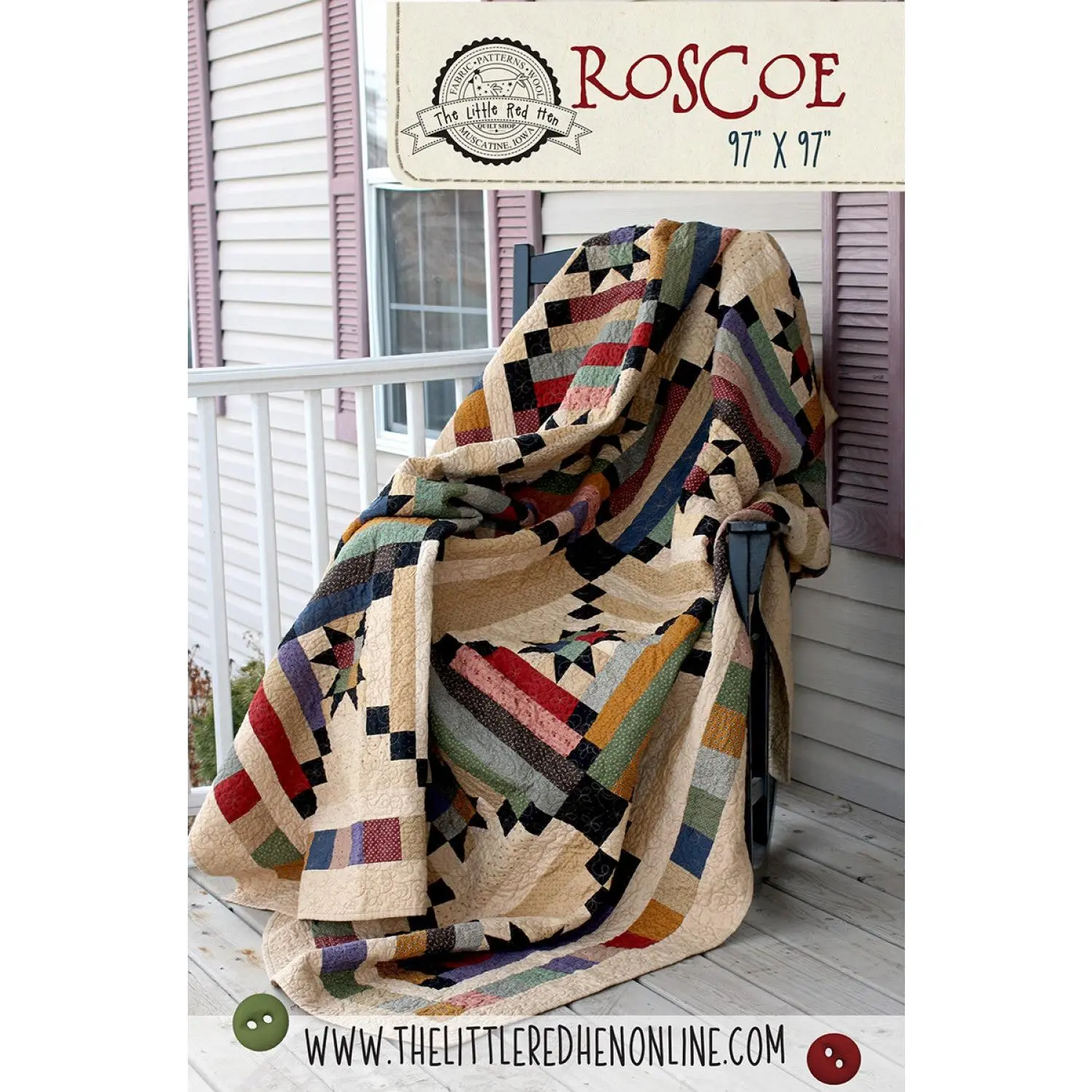 Roscoe Quilt Pattern