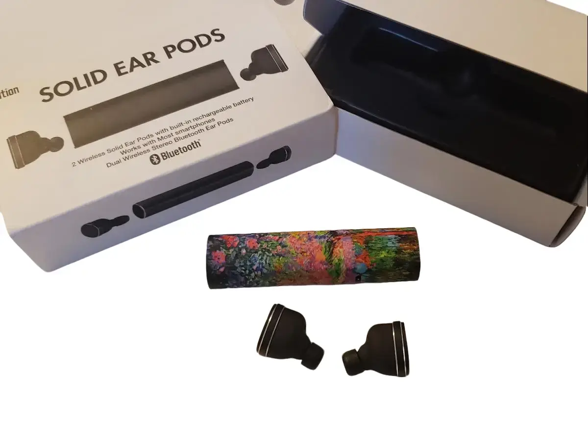 Ideation Solid Ear Pods Bluetooth ID200PK Pink Flowers