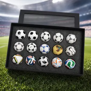 2026 World Cup Mini Soccer Ball Set, Fathers Day Gift, Football Fan Collectible Box