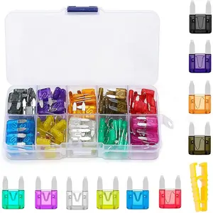 Car Fuse Kit, 120pcs Assorted Auto Car Truck Standard Blade Fuse Assortment, Automotive Fuse, Car Body Repair Tool, Professional Car Repair Tool