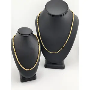 Brand New Brazilian 18k Gold Filled Elegant Necklace