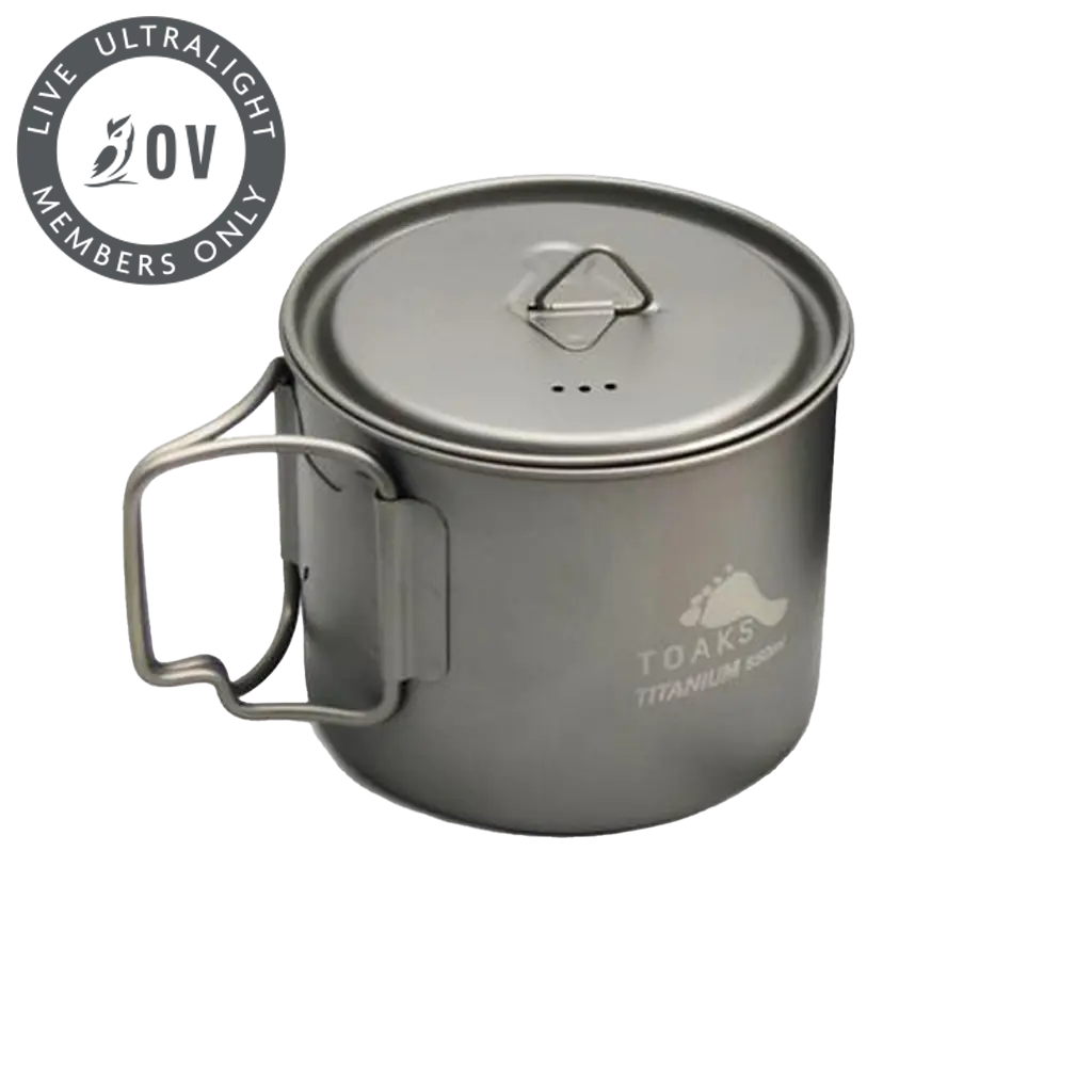 Toaks Light Titanium Pot