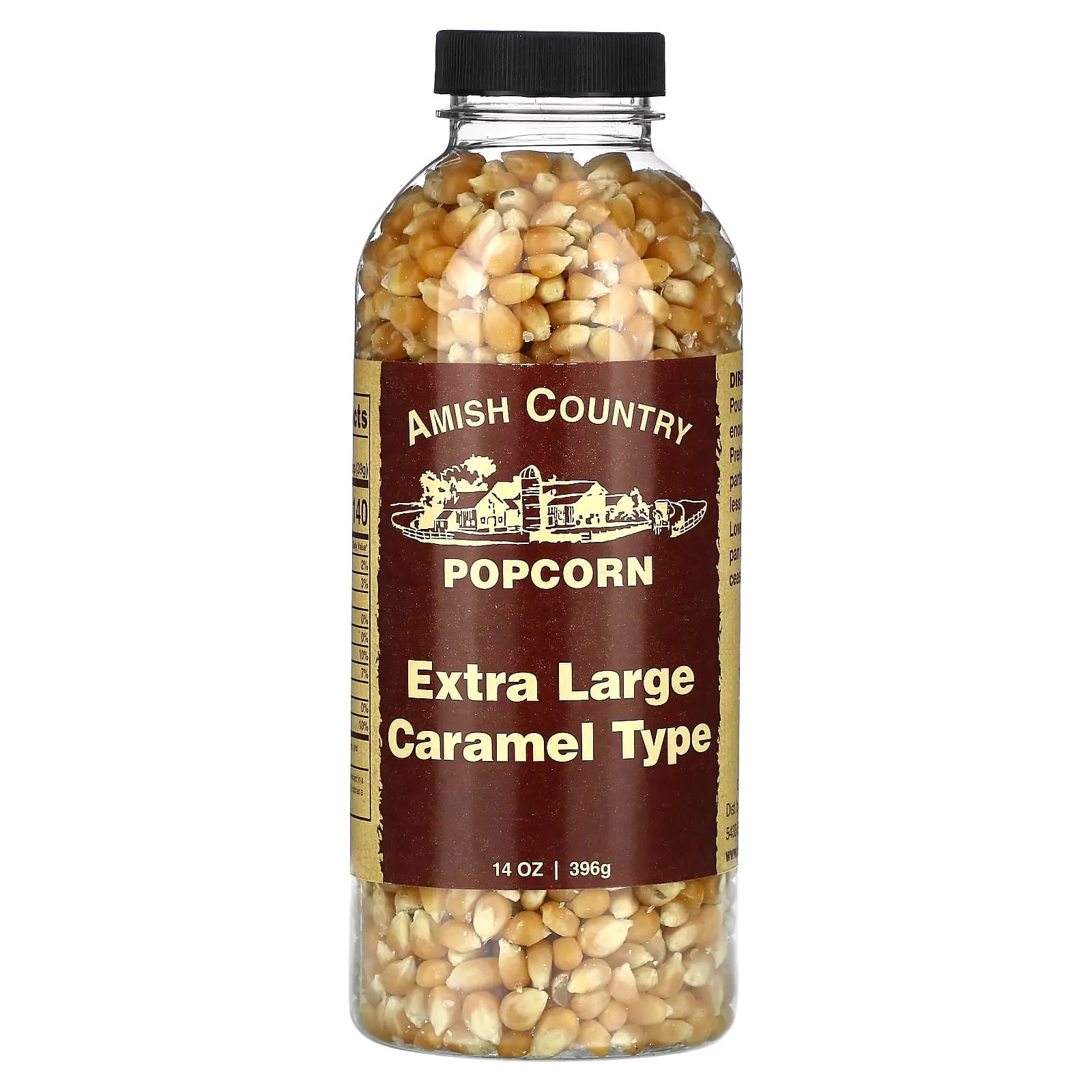 Amish Country Popcorn Extra Large Caramel Type, 14 oz (396 g) Amish Country Popcorn Extra Large Caramel Type, 14 oz (396 g)