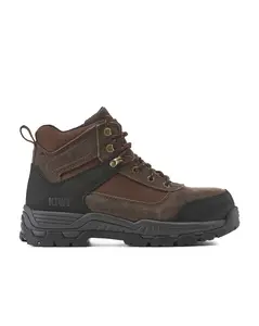 Kiwi Trek Brown Suede/Nylon 5" Composite Toe Water Resistant Work Boots [R68500]