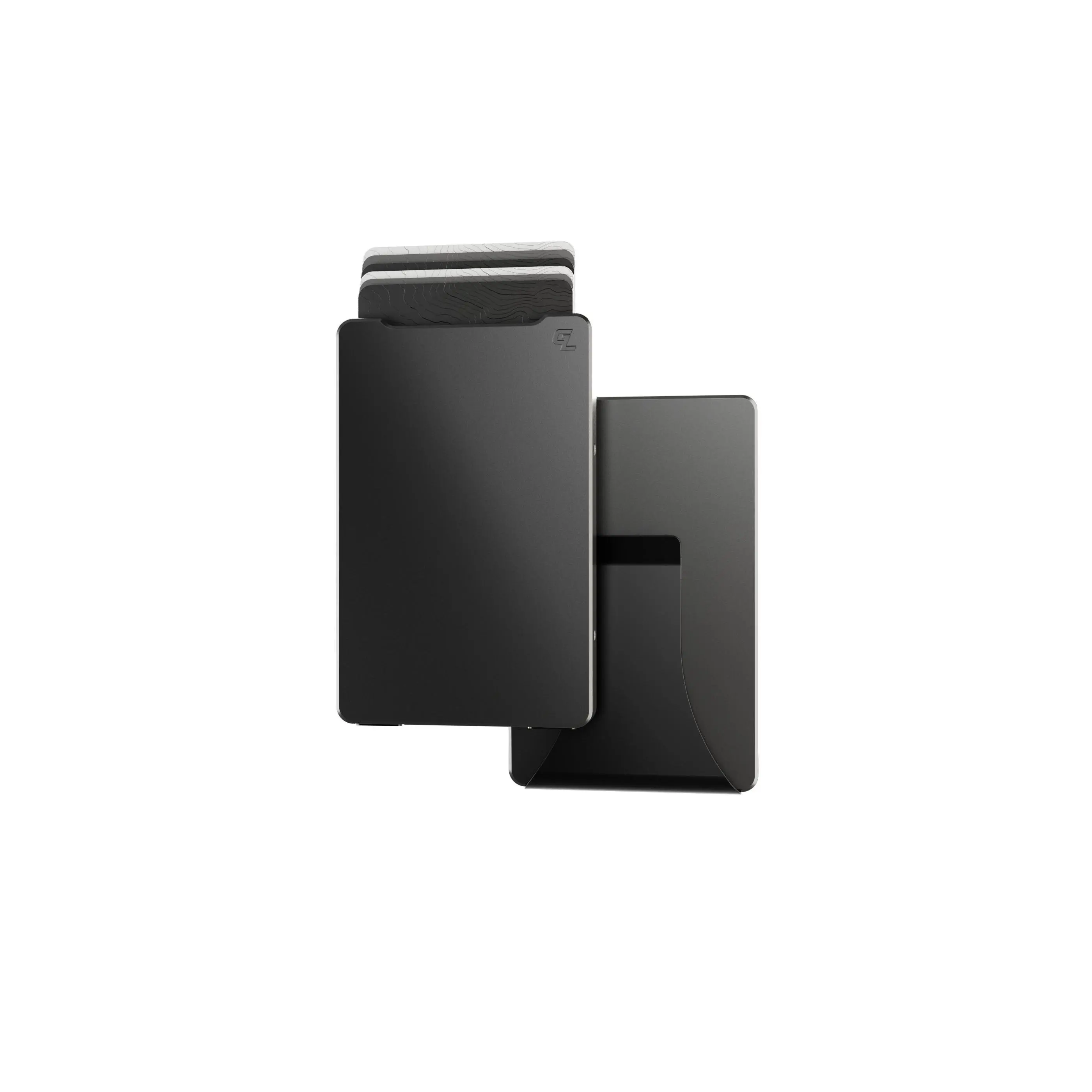Groove Wallet - Gun Metal with Money Clip Groove Wallet - Gun Metal with Money Clip
