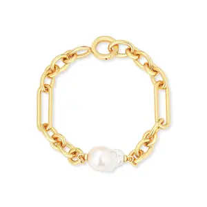 BAROQUE CHUNKY CHAIN BRACELET