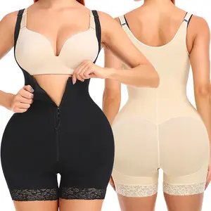Fajas Colombianas Reductoras Levanta Cola Postparto Tummy Control Shaper Corset Fabric Mesh Womenswear Everyday Minimalist Shapewear Compression Basic