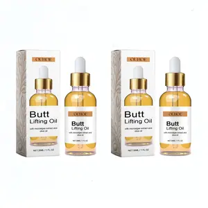 Ouhoe Buttock Care Oil 2 Counts, Nourishing Skin, Firming Elasticity, Moisturizing Body, Hydrating, Lifting Massage Oil, Skincare Essentials