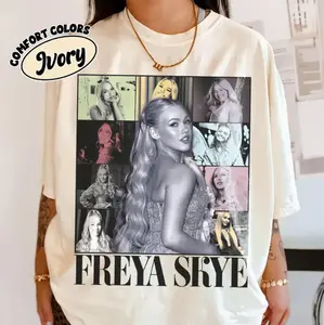 [FREESHIP] Hot Freya Skye Shirt, Descendants Zombies Worlds Collide Tour, The Rise Of Red Tee, Descendants Concert, Freya Skye Music Tour 2026 All Color