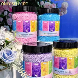 800g Colorful Fruit Scented Beads Value Pack Laundry Detergent, Long-Lasting Fragrance, Multi-Purpose Fabric Softener, Home Travel Apartment Essential