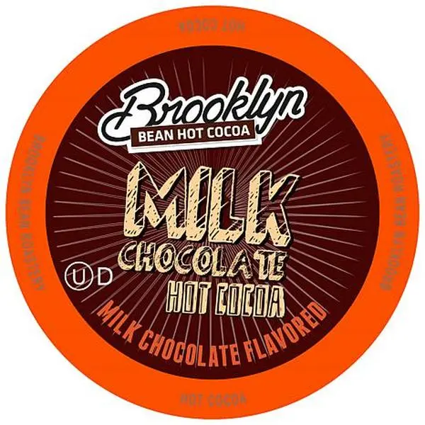 Brooklyn Beans Milk Chocolate Hot Cocoa K-Cup Pods,  40-Count