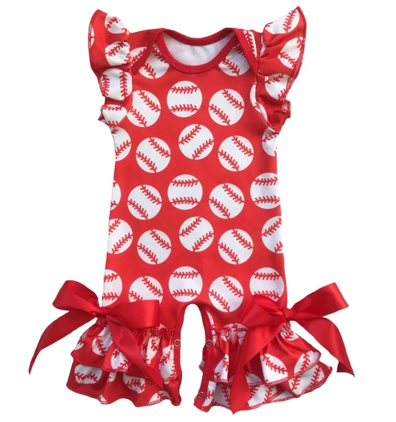 Baseball Romper