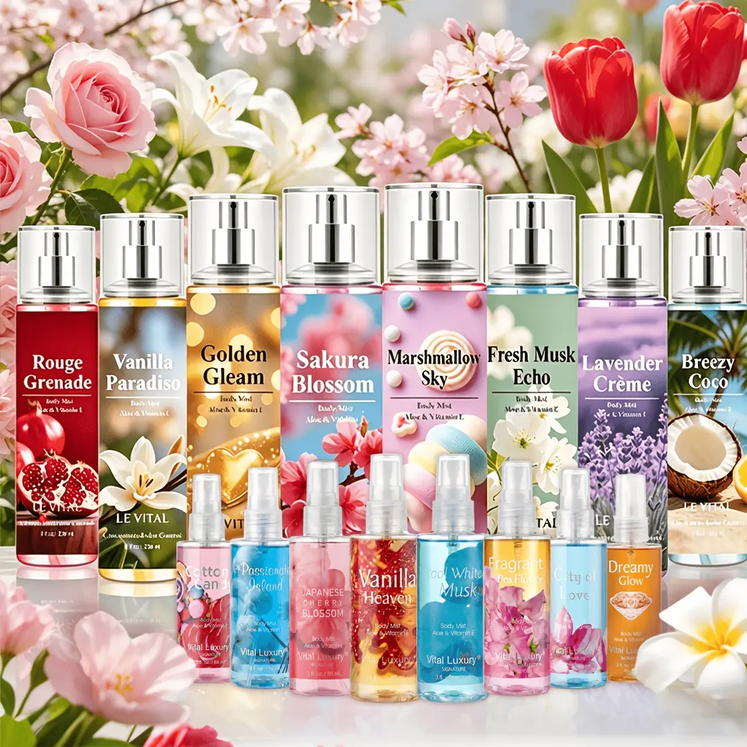 Vital Luxury 9 Kinds Of Ladies' Lasting Fragrance Perfume, Suitable For Gift Giving In Wedding Season, Perfect Birthday Gift For Sisters, Mothers Or Friends. As An Excellent Gift For My Girlfriend On Valentine's Day