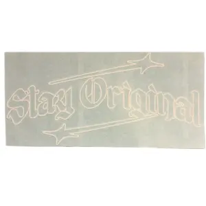 Stay Original Car Banner Sticker