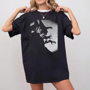 Wickedd Witchh Of the West Shirt, Wizard of Oz Distressed Vintage Tee., Witchyy Gift. Holiday Gift. Horror Gift. Witch Shadow Shirt