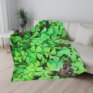 The Good Luck Sherpa Fleece Blanket 🍀