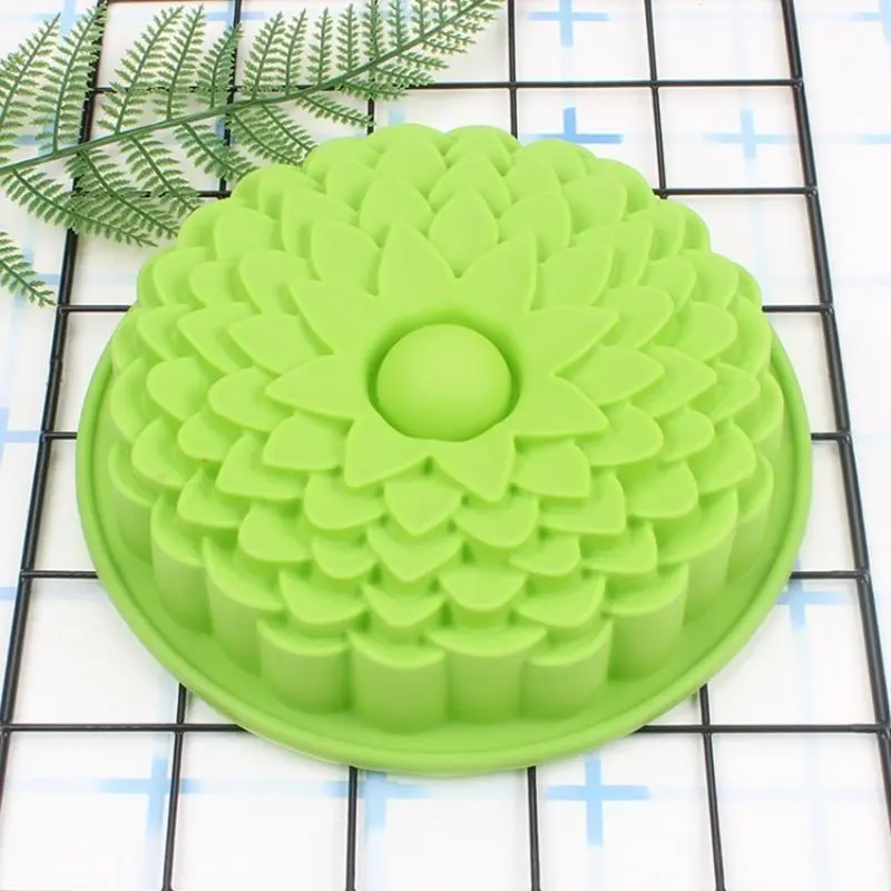 Flower Shaped Silicone Cake Mold, Silicone Cake Pan, 1 Count Reusable Cake Baking Mold, Kitchen Baking Tool for Home Use, Bakeware, Baking Supplies