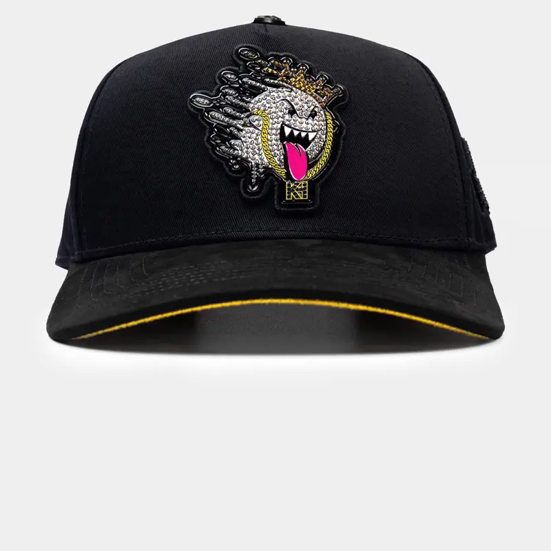 Beliko Boo Black Unisex Adjustable Hat - Trendy & Versatile Fashion Accessory for Men and Women