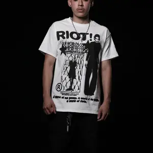 RIOT TEE |   Graphic Riot Shirt, Bold Streetwear Tee, Unisex Casual Top, Statement T-Shirt, Urban Style Graphic Tee, Trendy Riot Design, Protest Shirt, Casual Wear for Men and Women