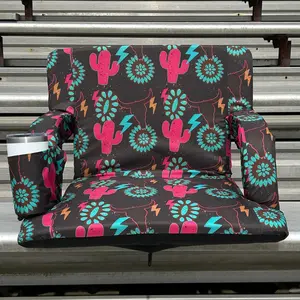 Electric Cowboy 23" Stadium Seat with Armrests