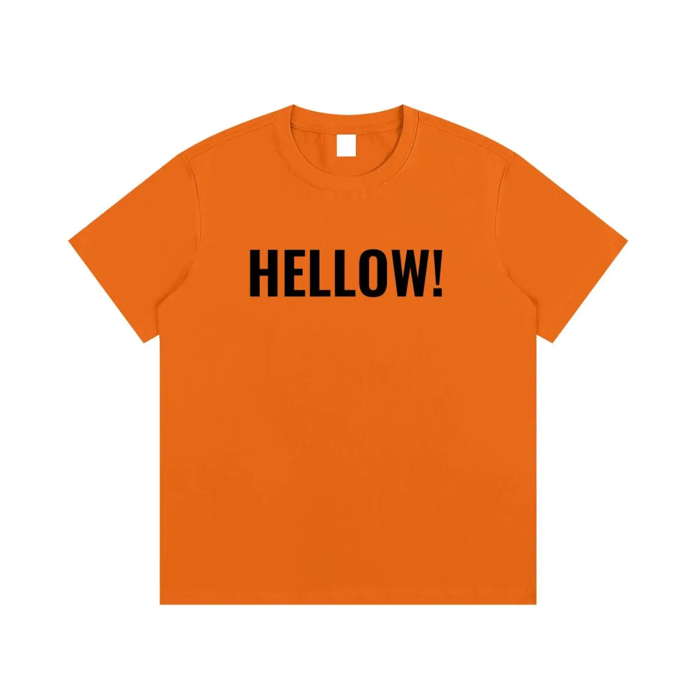 HELLOW! Graphic gildan shirt, gift for her and him, Essential Cotton T-Shirt, Classic Unisex Crewneck T-shirt