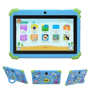 7 Inch Kids Tablet PC, Quad Core Android 13.0 1gb RAM 64GB ROM, Dual Camera WiFi Bluetooth-compatible, Shockproof Case, Parental Control, Ideal Gift