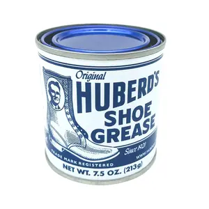 Huberd’s Shoe Grease (7.5oz) - Leather conditioner and waterproofer since 1921. Waterproofs, softens and conditions boots, shoes, bags, belts, jackets, car seats, gloves, furniture, saddles and tack.